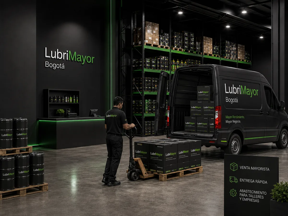 Distribución mayorista de lubricantes en Bogotá